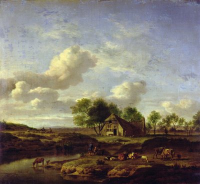 De Kleine Boerderij, 1661 door Adriaen van de Velde